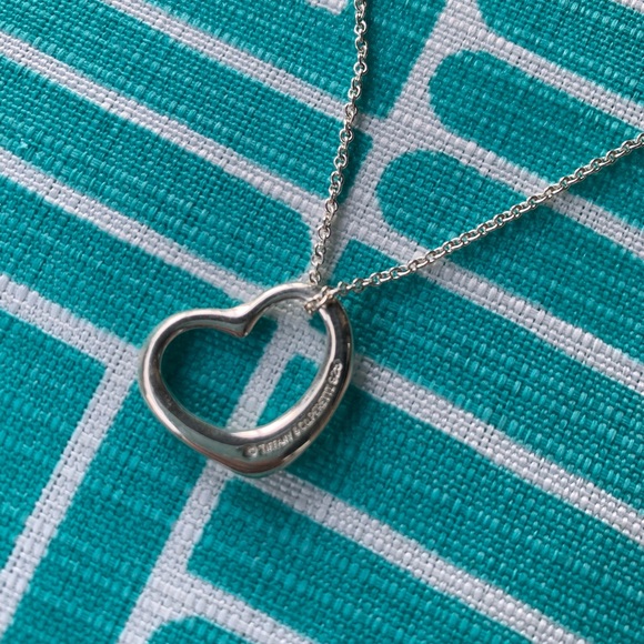 Tiffany & Co. Jewelry - Tiffany & co Elsa Peretti sterling heart necklace